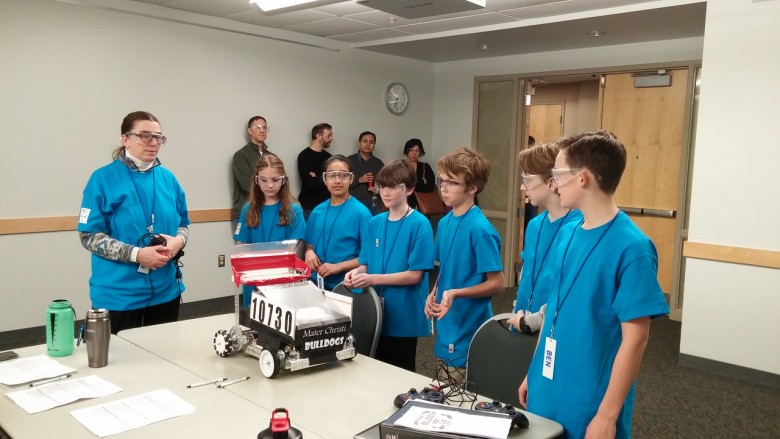 Mater Christi School Robotics Team Places in Top 10 at Vermont FIRST Tech Challenge